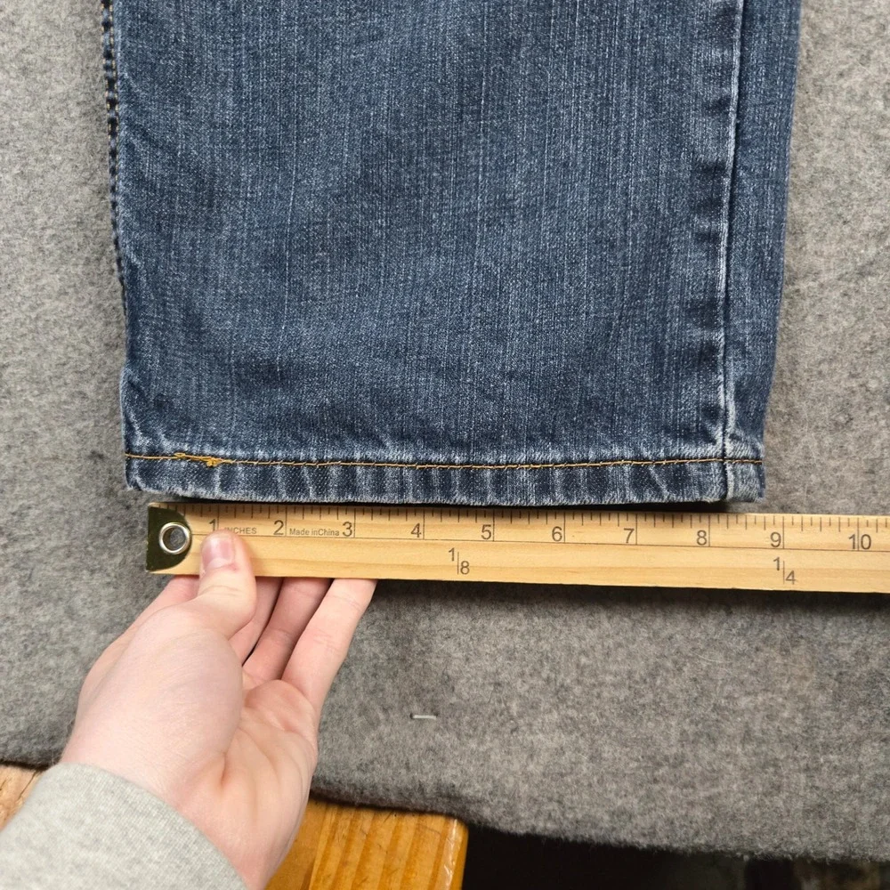 Levis 569 Jeans Mens 36x36 Blue Loose Straight Leg Denim Skater Workwear Utility